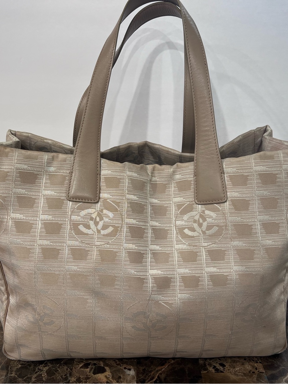 Vintage Chanel Travel Line Tote (2002–2003)